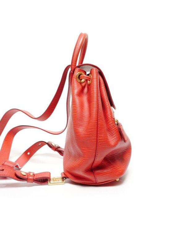 Fendi Backpack Logo Leather main image 4